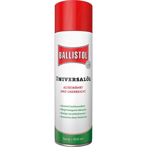 BALLISTOL Universalöl 400 ml Spray 27-sprachig (1/4)