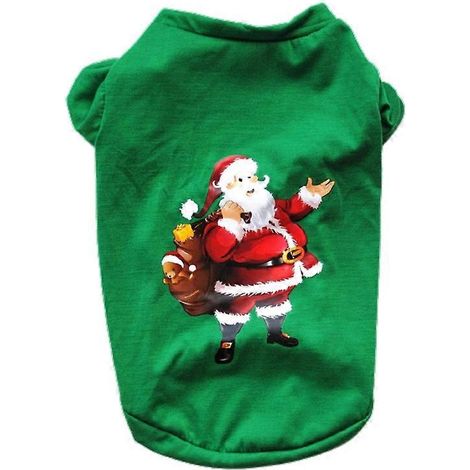 Weihnachtsmantel für mittelgroße und große Hunde, festliches Elfenkostüm für Haustiere, weiches und warmes Kleidungsstück, Größe L-1