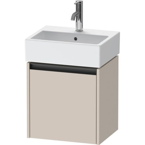 Duravit Ketho.2 Waschtischunterbau wandhängend, 1 Tür, Anschlag (1/2)