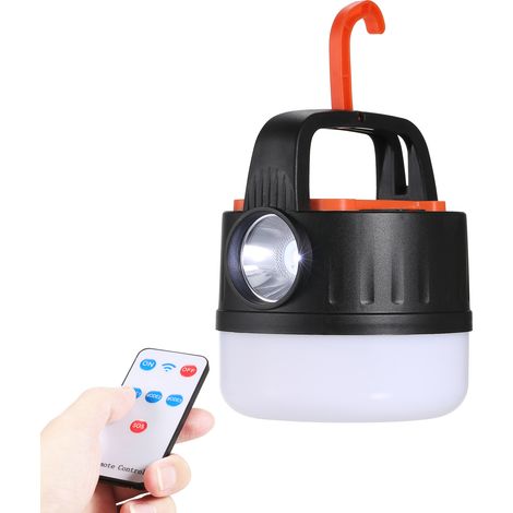 Lanterne de camping LED portable, pliable, rechargeable à l'énergie solaire, lampe de tente, éclairage d'urgence pour l'intérieur et l'extérieur. (1/5)