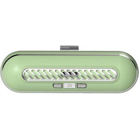 Désodorisant électrique rechargeable pour réfrigérateur - Interface USB portable - Idéal pour les petits espaces - Vert (1/5)