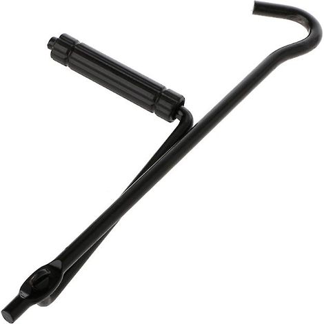 Cric de voiture en métal, poignée de cric, ciseaux, manivelle, clé, outil de réparation de roue durable (1/5)