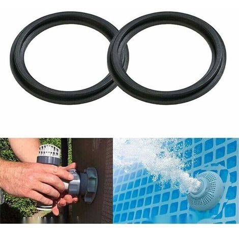 2x Pièce de rechange joints pour valve de plongée Intex 10745 - Pièce de rechange pour rondelle en caoutchouc de piscine, (1/5)