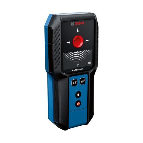 Localizzatore Bosch GMS 120-27, batteria ricaricabile BA 3,7V 1,0Ah A e cavo USB-C in borsa