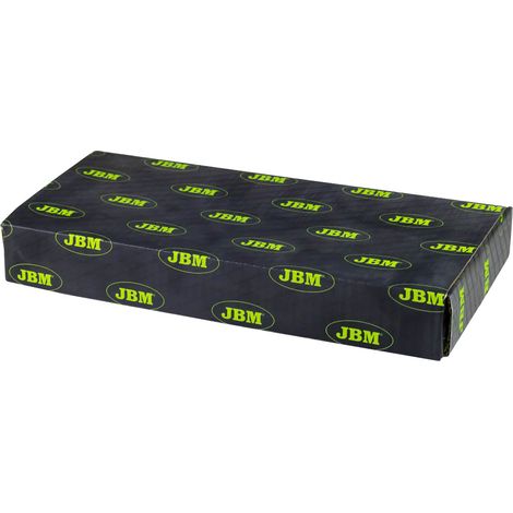 Werkzeugkasten jbm 14925 Fächer Transparent Verriegelbar