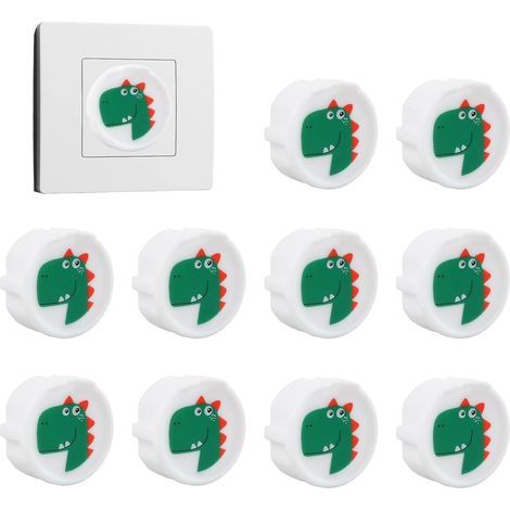 10 Silikon-Steckdosenabdeckungen, Schuko-Steckdosenschutz Typ F, Kindersicherung für Steckdosen, Steckdosenschutz für Babys (1/5)