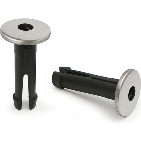 casquillo arpon embutir, de plástico mecanismo para sofa zepa con tapa embellecedora inox. (1/2)