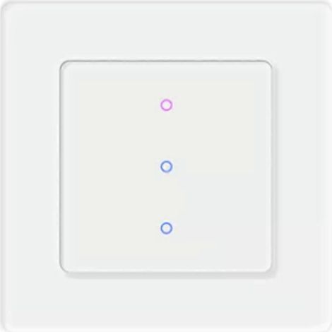 Tuya WLAN-Smart-Schalter mit Fernbedienungs-App, kompatibel mit Alexa und Google Home, Route 3-fach (1/5)
