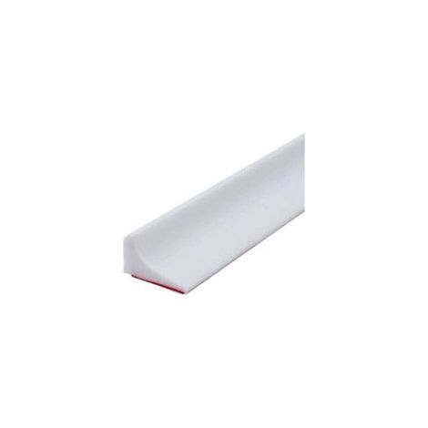 Barrière de douche en silicone élastique – Imperméable et anti-moisissure – Installation adhésive – Dimensions adaptables 1-10mm (1/5)