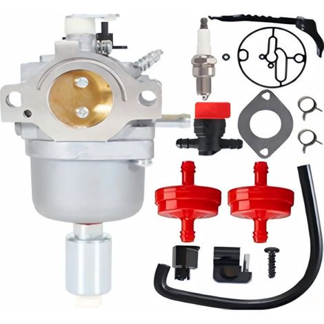 13WM77KS011 Carburateur pour Troy Bilt 13WM77KS011 13AN77TG766 13AJ609G766 13WN77BS011 Nikki 799252 697203 799253 w/Briggs Stratton B&S Moteur Electrolux VLBB. Tondeuse à gazon 16H107 (1/4)