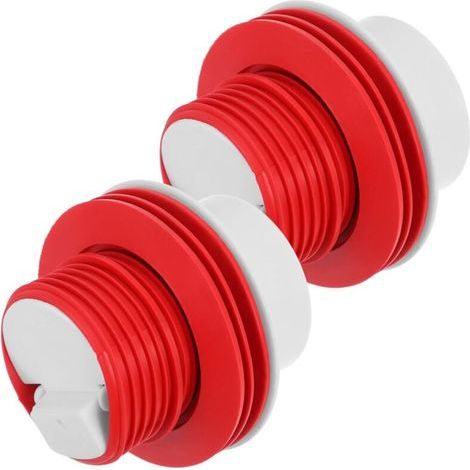 Lot de 2 désodorisants pour tapis d'égout , tête d'évier , bouchon anti-fuite , vanne de vidange pour éliminer les odeurs de tuyaux en PVC (1/4)