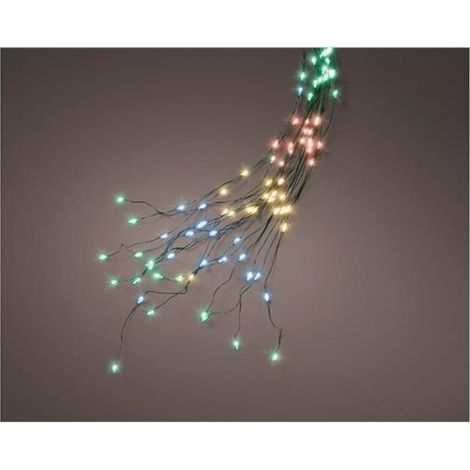 Luci a LED per albero da esterno, 832 LED, 240 cm