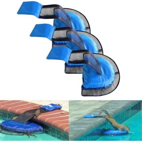 Piscine Gonflable Rampe D'évasion de Sauvetage pour Chipmunk Turtle Duck Frog Rampe de sauvetage pour piscine, rampe de sauvetage (1/4)