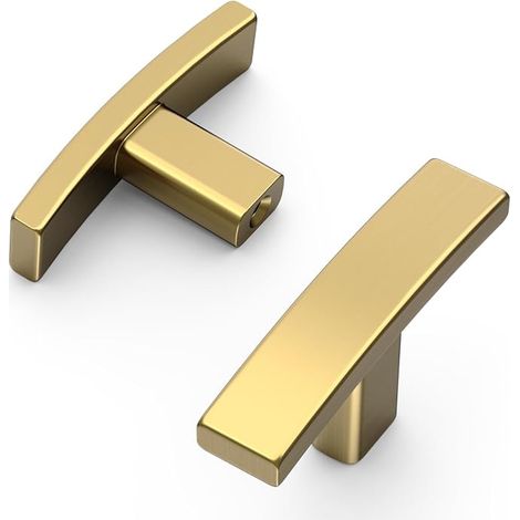 Furniture Knobs Cabinet Knobs Champagne Gold Drawer Knobs Knobs for Cabinet Handles Dresser Knobs Cabinet Knobs UK0088 (1/4)