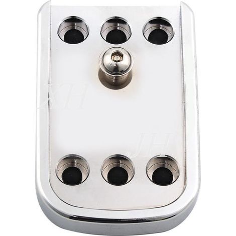 Suitable for modifying the CNC aluminum brake cover, pedal and brake pedal cover for Harley-Davidson Softail, Fat Boy and Dyna Glide.