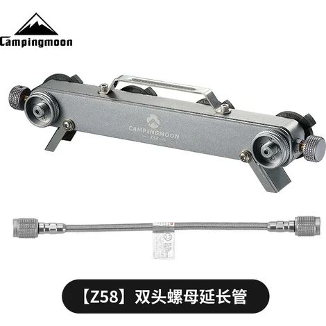 Adaptateur extérieur pour quatre réservoirs de gaz Z54 Z58, adaptateur pour réchaud à gaz en alliage pour réchauds portables (1/5)