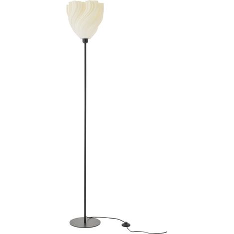 Lampadaire Design "Matcha" 173cm Noir & Blanc