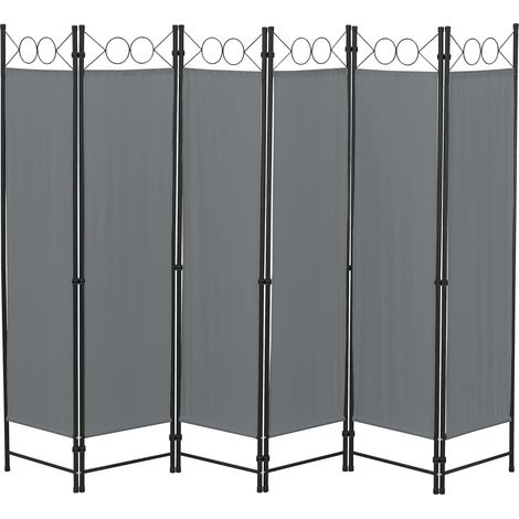Frangivista 6 ante 171 x 240 cm grigio scuro 030008070