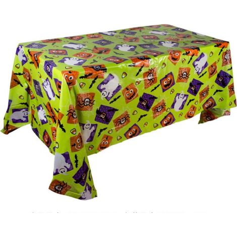 Tablecloth - Waterproof Disposable Plastic Table Cover - Halloween Party Decoration - 220 x 130 cm - 1 Piece (1/5)