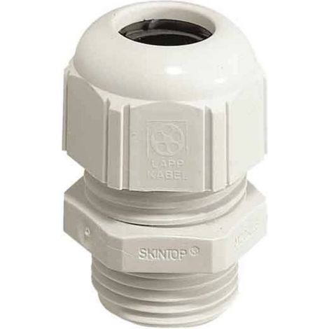 Pressacavo filettato M20 Poliammide Grigio (RAL 7035)