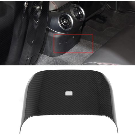 Zierrahmen für die hintere Lüftungsöffnung, untere Lüftungsdüsen-Schutzabdeckung, passend für Alfa Romeo Giulia 2017-2019 (1/5)