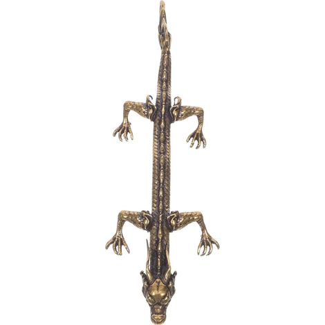 Dekorativer Drachen Stifthalter aus Messing mit Feiner (1/5)