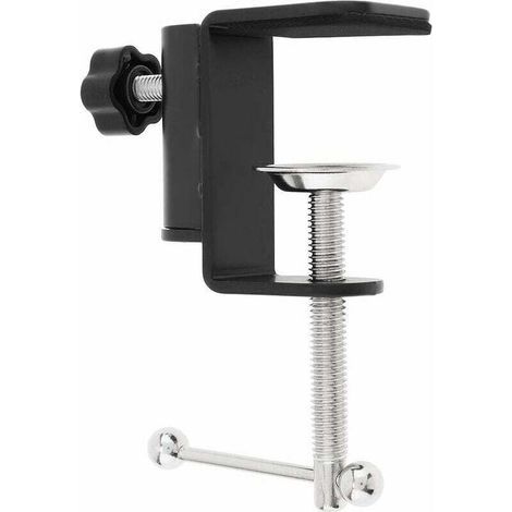 Accessorio di montaggio con morsetto CC, morsetto da scrivania per carichi pesanti, morsetto da tavolo, supporto per monitor, postazione di lavoro (confezione da 2) (1/4)