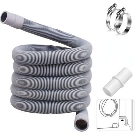 3m Universal Drain Hose, Dishwasher Hose Extension, Washing Machine Drain Hose, Water Drain Hose, Drain Hose, Drain Hose Extension for Hose (1/5)