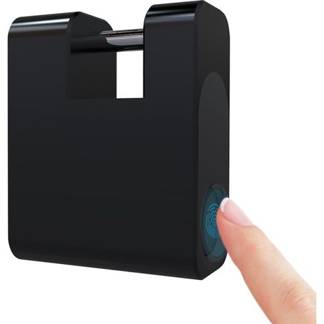 Cadenas à empreinte digitale XB30F (lot de 20) - Déverrouillage par empreinte digitale - Rechargeable USB - Serrure intelligente sans clé