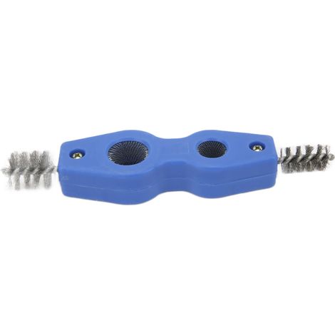 Nettoyeur de batteries 4-en-1 en acier, brosse pour bornes et tuyaux, outil multifonction (1/5)