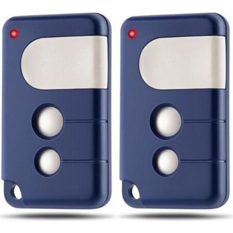 2 télécommandes pour portail de garage – fréquence 433,92 MHz – compatibles avec modèles MotorLift ML500, ML700, TRIMEC, Chamberlain LiftMaster (références 84335EML, 84333E, 94333E) (1/2)