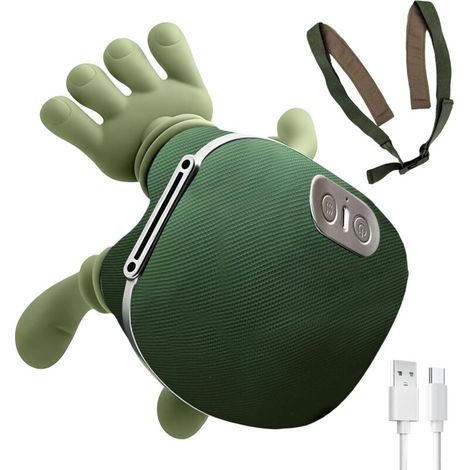 Main Massante Nuque - Masseur Cervical Massage Simulé À La Main Massage Électrique Des Tissus Profonds Pour Maison, Voyages, Pauses, Coucher, Études Pour Se Reposer, Soulager Le Stress