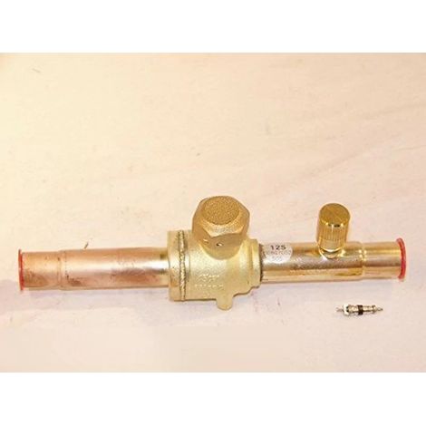 Danfoss 009G7052 - Ball valve - GBC 12s - Schrader - 1/2" ODF
