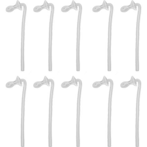 10 pièces Dômes Auditifs avec Tubes Amplificateurs Sonores - Kit Accessoires pour Amplificateurs - Taille Moyenne (1/5)