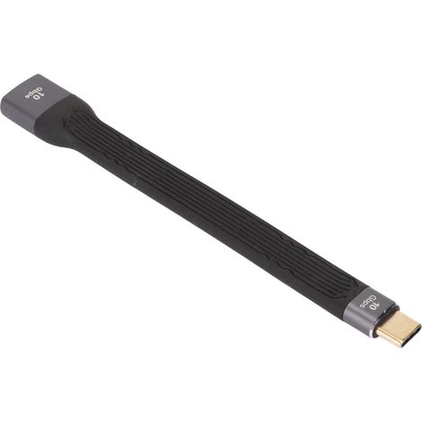 USB-C-Buchse auf USB-C-Stecker-Kabel, 10 Gbit/s, Schnellladen und Hochgeschwindigkeits-Datenübertragung (1/5)