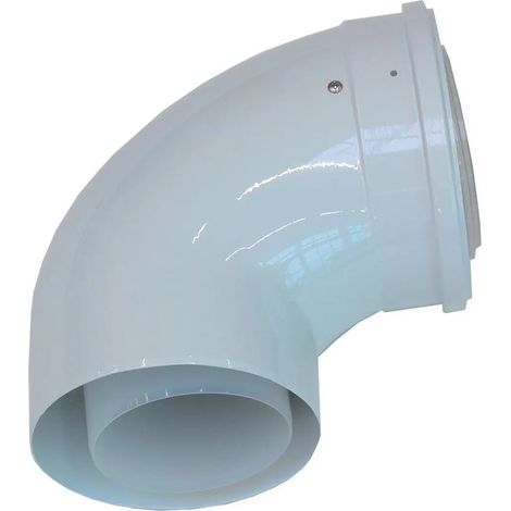 Vaillant Codo de 87 Gr 110/160 mm concéntrico PP, 0020106380