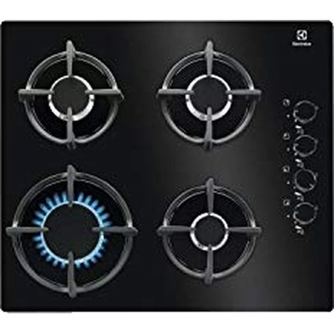 Cucina a gas integrata Electrolux nera 4 fuochi (1/5)