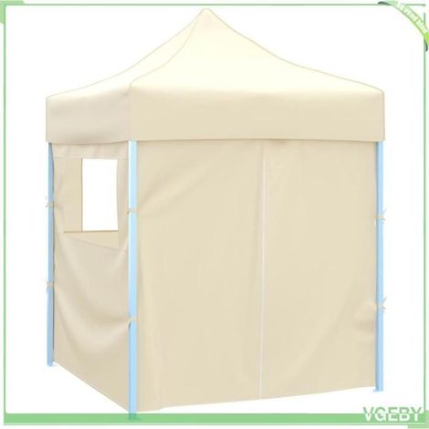 Tente de fête - FAFEICY - 42023530 - Crème - 200 x 200 x 315 cm - Tissu Oxford pliable (1/5)
