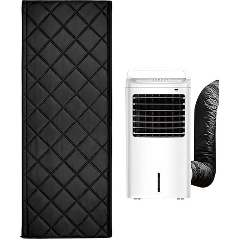 Gaine Isolante Tuyau Climatiseur Portable, 53X148CM Housse Anti Poussière Tuyau Climatiseur, Gaine Lavable Tuyaux Évacuation Climatiseurs, Housse Isolante Tuyaux Climatiseurs Portable (1/5)