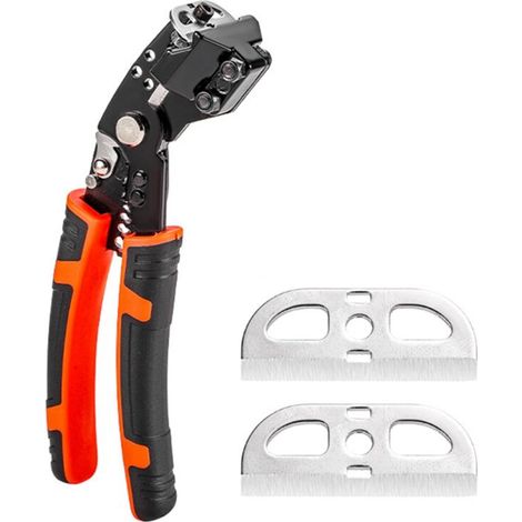 Pince coupante multifonctionnelle pour électriciens industriels, pour couper les fils, pince à sertir les cosses A (1/5)