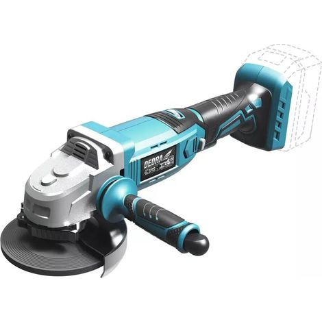 Meuleuse d'angle sans fil 125 mm 18 V 0 Ah SAS+ALL - DED7046 (1/2)