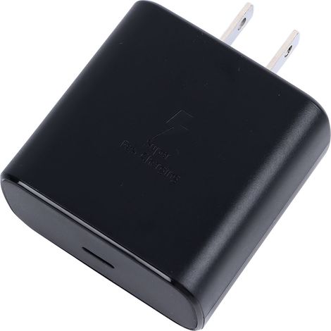 Chargeur rapide 45 W avec port USB Type-C et câble de données 5 A, compatible avec les outils électriques S22, S21 et S20, prise américaine, 100-240 V, noir. (1/5)