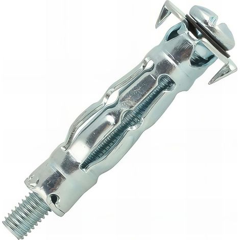 Scell-It – Cheville placo pour support plein M5x80 – Acier zingué – Ép. 35-49 – Vissage rapide en série – 6XLMT (1/2)