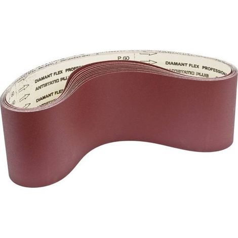 Set 10 nastri abrasivi in corindone 1220x100 gr 60/80/100/120 (1/2)