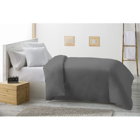 Housse de Couette Gris 180 x 240