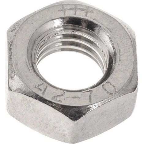 Ecrou hexagonal koelner M10 acier inoxydable 16 pièces