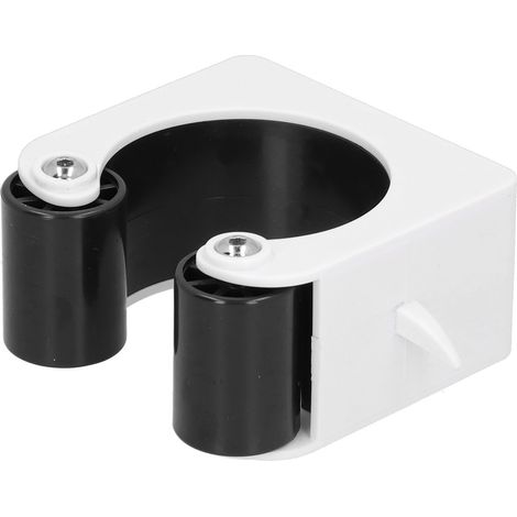 Support de fixation vélo Originality, accessoire de rangement cyclisme pour extérieur et maison, noir, 8x8x4cm (1/5)