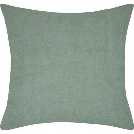 no-name LORIS coussin décoratif vert 40 x 40 cm coton (1/3)