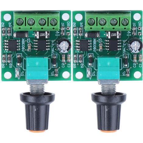 variateurs de vitesse pour moteur CC PWM 1,8 V-12 V 2 A, interrupteur à intensité variable basse tension 1803BK (1/5)