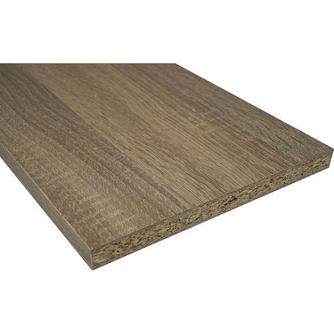 Möbelbauplatte Sonoma Eiche 2630x300x19 mm